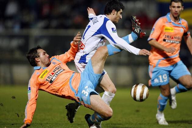 Fußball, Frankreich, Coupe de la Ligue, AJ Auxerre - Olympique Marseille