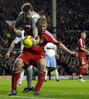 Fußball, England, Premier League, FC Liverpool - Aston Villa 2:2