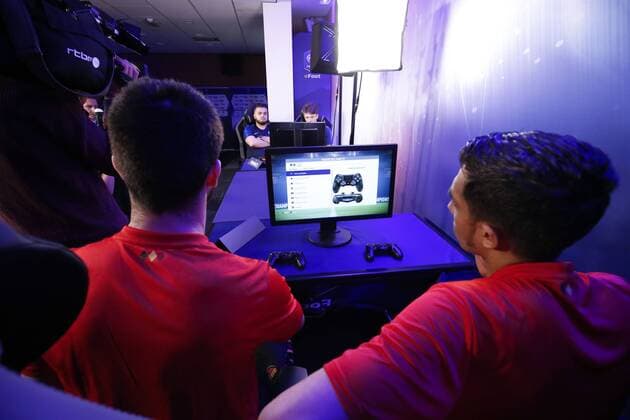 eSports, Fußball, Länderspiel, Frankreich - Belgien