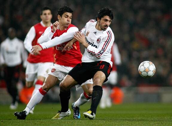 Fußball, Champions League, FC Arsenal - AC Mailand 0:0