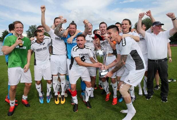 Fußball, Bezirksliga Stuttgart, SV Bonlanden ist Meister