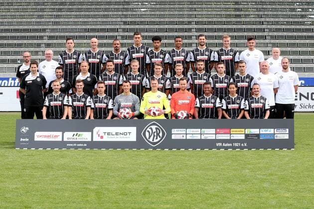 Fußball, 3. Liga, VfR Aalen Porträttermin