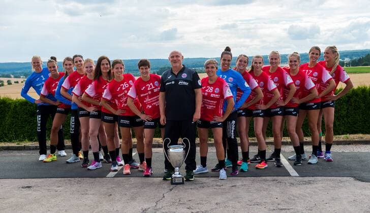 Handball, Damen, Thüringer HC Porträt- und Pressetermin