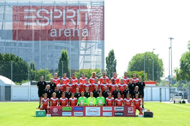 Fußball, 1. BL, Porträttermin Fortuna Düsseldorf