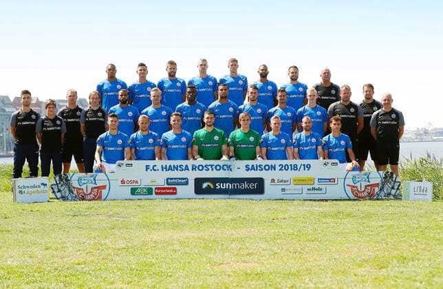 Fußball, 3. Liga, FC Hansa Rostock Porträttermin