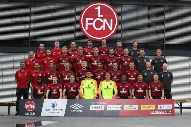 Fußball, 1. FC Nürnberg Porträttermin