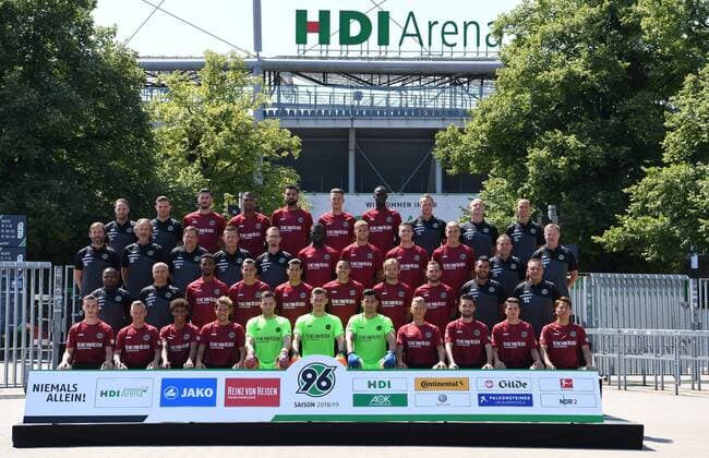 Fußball, 1. BL, Hannover 96 Porträttermin