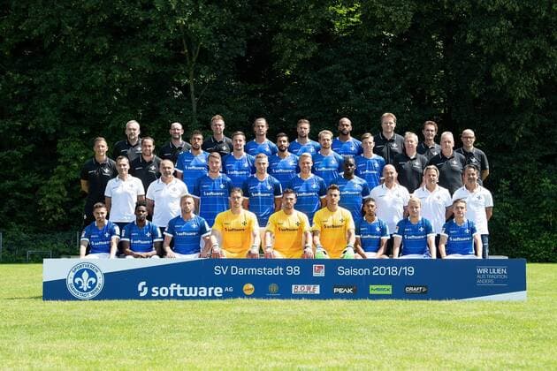 Fußball, 2. BL, SV Darmstadt 98 Porträttermin