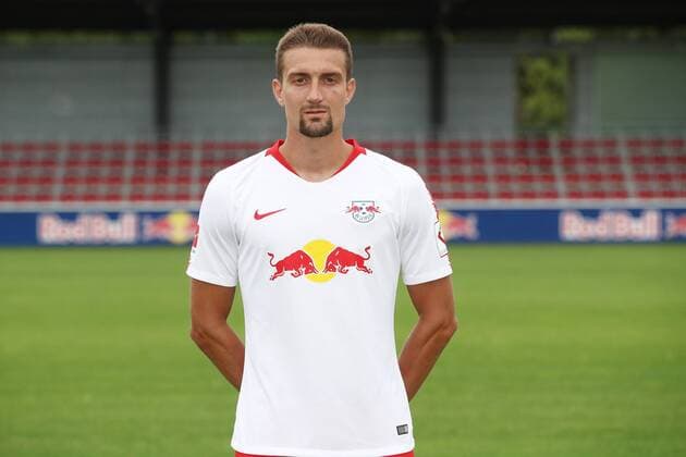 Fußball, RB Leipzig Porträttermin