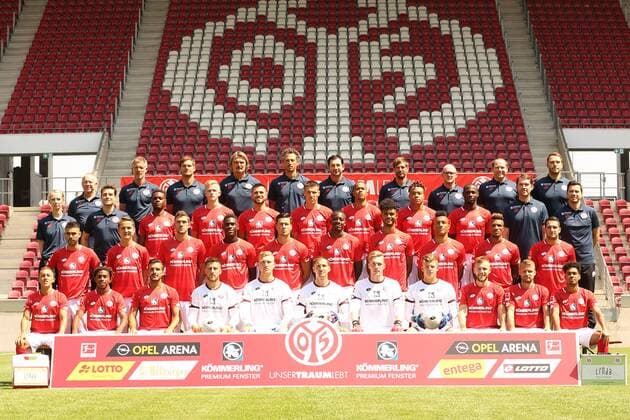Fußball, 1. FSV Mainz 05 Porträttermin