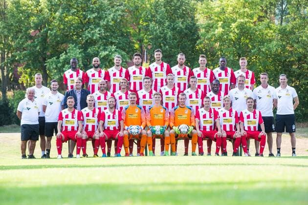 Fußball, RL Nordost, Rot Weiß Erfurt Porträttermin