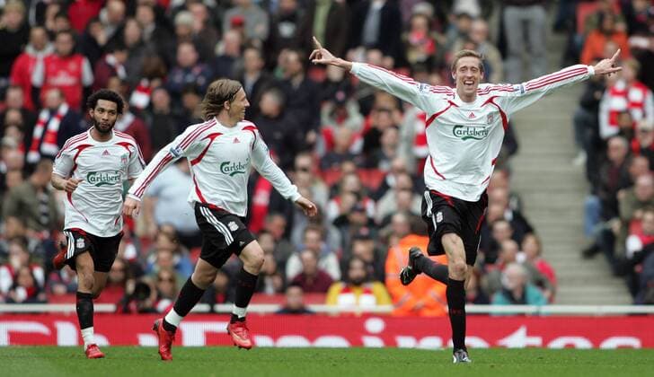 Fußball, England, FC Arsenal - FC Liverpool 1:1