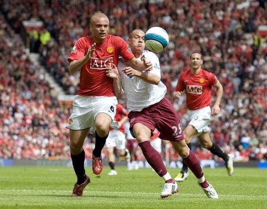 Fußball, England, Premier League, Manchester United - West Ham United 4:1