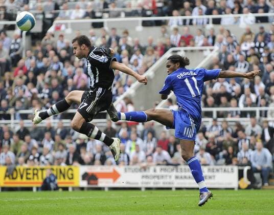 Fußball, England, Premier League, Newcastle United - FC Chelsea 0:2
