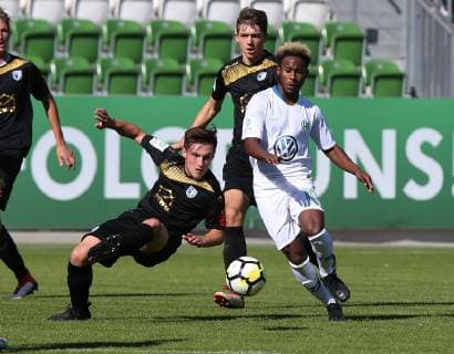 Fußball, A-Junioren, Bundesliga Nord Nordost, VfL Wolfsburg - 1. FC Magdeburg