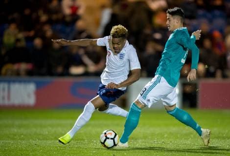 Fußball, U20, England - Deutschland