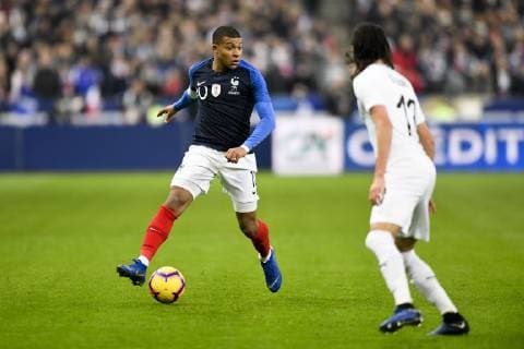 Fußball, Frankreich - Uruguay