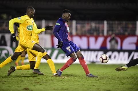 Fußball, Coupe de France, Viry Chatillon - SM Caen