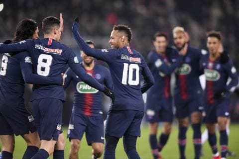 Fußball, Coupe de France, Paris St. Germain - Racing Strasbourg