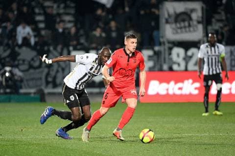 Fußball, Angers SCO - OGC Nizza
