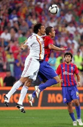 Fußball, Champions League Qualifikation, Steaua Bukarest - Galatasaray Istanbul 1:0