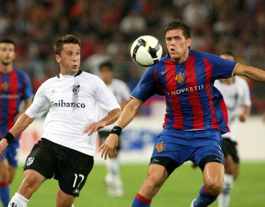 Fußball, Champions League Qualifikation, FC Basel - Vitoria Guimaraes 2:1