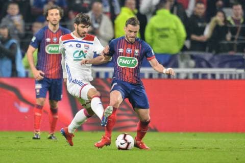 Fußball, Coupe de France, Olympique Lyon - SM Caen