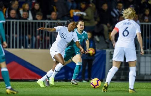 Fußball, Länderspiel Damen, Frankreich - Deutschland