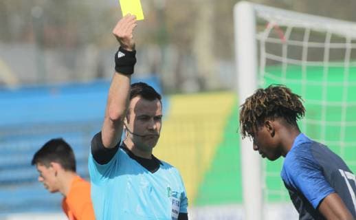 Fußball, EM Quali U17, Frankreich - Slowakei