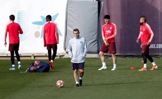Fußball, Champions League, FC Barcelona Training