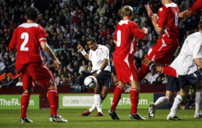 Fußball, EM-Qualifikation, U21, England - Wales 2:2