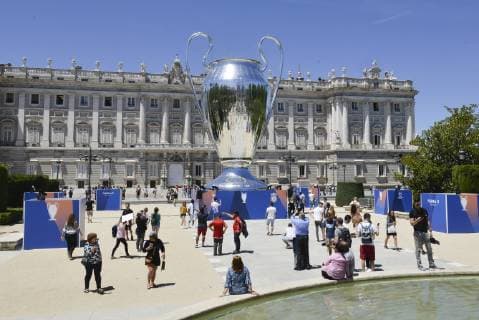 Fußball, Champions League Finale, Impressionen aus Madrid