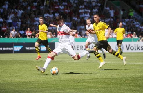 Fußball, Finale A-Junioren Bundesliga, VfB Stuttgart - Borussia Dortmund