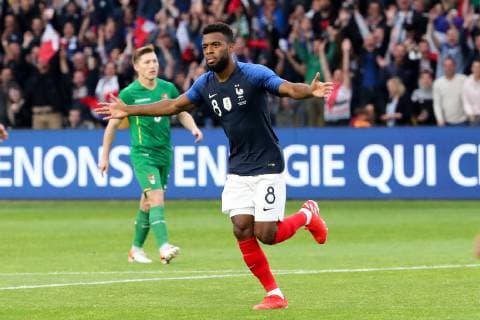 Fußball, Frankreich - Bolivien