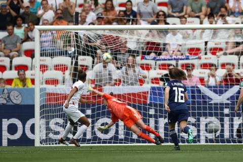 Fußball, WM Damen, England - Schottland