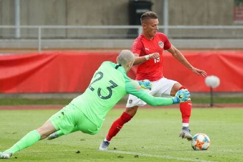 Fußball, U21 Länderspiel, Österreich - Frankreich