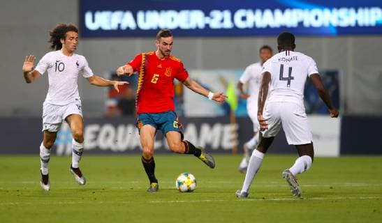 Fußball, U21 EM, Spanien - Frankreich