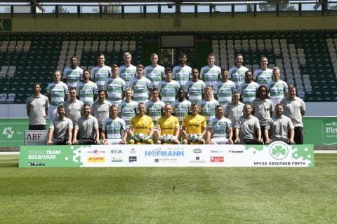Fußball, 2. BL, SpVgg Greuther Fürth Porträttermin 2019 2020