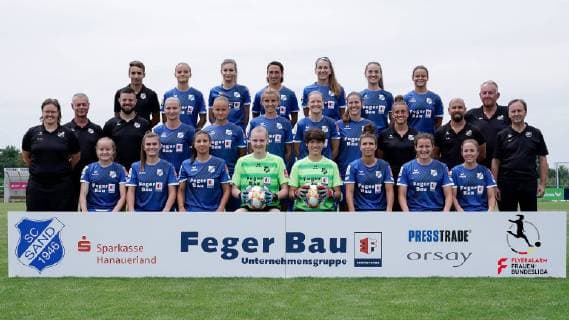 Fußball, Damen, 1.BL, SC Sand Porträttermin 2019 2020