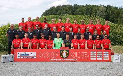 Fußball, 3. Liga, SG Sonnenhof Grossaspach Porträttermin 2019 2020