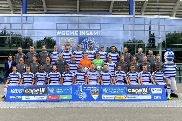 Fußball, 3. Liga, MSV Duisburg Porträttermin 2019 2020