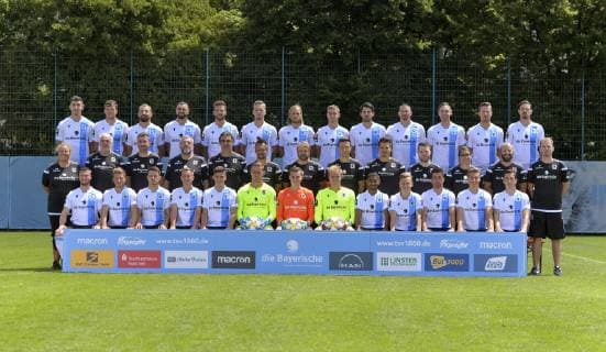 Fußball, 3. Liga, TSV 1860 München Porträttermin 2019 2020