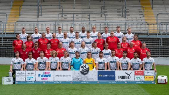 Fußball, 2. BL, SV Sandhausen Porträttermin 2019 2020