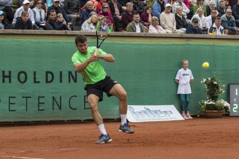 Tennis, Bundesliga, TK Grün-Weiß Mannheim - TC Großhesselohe