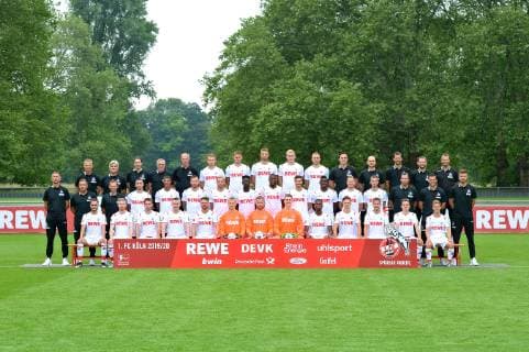 Fußball, 1. BL, 1. FC Köln Porträttermin 2019 2020