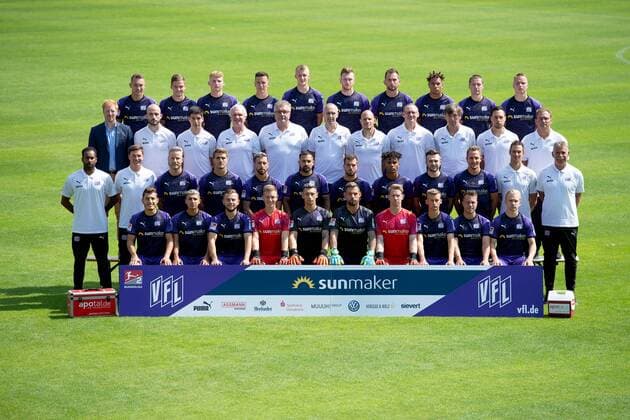 Fußball, 2. BL, VfL Osnabrück Porträttermin 2019 2020