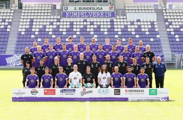 Fußball, 2. BL, FC Erzgebirge Aue Porträttermin 2019 2020