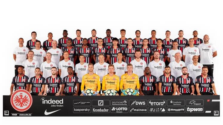 Fußball, 1. BL, Eintracht Frankfurt Porträttermin 2019 2020