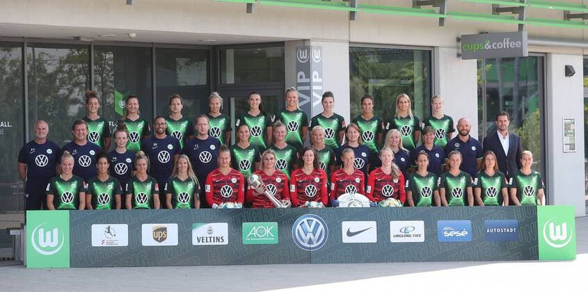 Fußball, Damen, 1. BL, VfL Wolfsburg Porträttermin 2019 2020