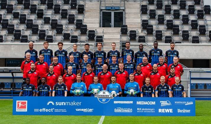 Fußball, 1. BL, SC Paderborn Porträttermin 2019 2020